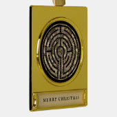 ラビリンスVバナーオーナメント ゴールドプレートバナーオーナメント (右)