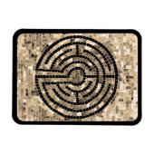 ラビリンスV 3x4フレキシブルマグネット – ブラック マグネット (横)