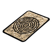 ラビリンスV 3x4フレキシブルマグネット – ブラック マグネット (左側)