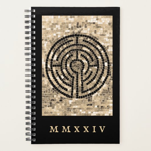 ラビリンスV 5.5x8.5プランナー+文字 プランナー手帳 (正面)