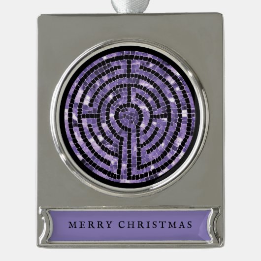 ラビリンスVIバナーオーナメント シルバープレートバナーオーナメント (正面)