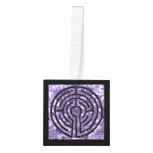 ラビリンスVI木製キューブオーナメント キューブオーナメント (正面)