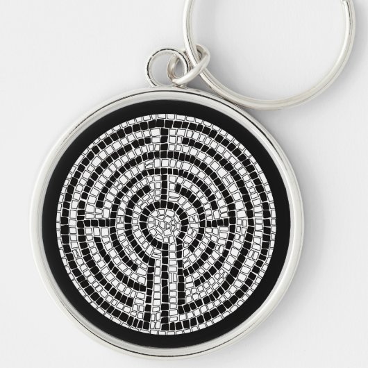 ラビリンスVIIプレミアムラウンドキーチェーン キーホルダー (正面)