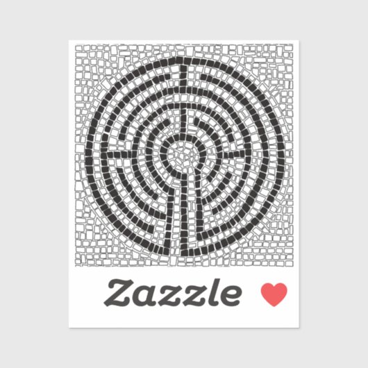 ラビリンスVII 2x2ビニールステッカー シール (シート)