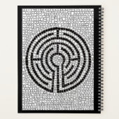 ラビリンスVII 8.5x11プランナー/黒 プランナー手帳 (裏面)