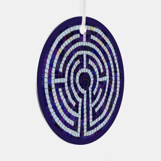 ラビリンスVIIIメタルサークルオーナメント メタルオーナメント (正面右)