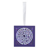 ラビリンスVIII木製オーナメント キューブオーナメント (右)