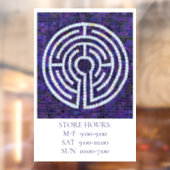 ラビリンスVIII 12x18窓の固定+文字 ウィンドウサイン (シート2)