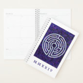 ラビリンスVIII 5.5x8.5プランナー+文字/白 プランナー手帳 (ディスプレー)