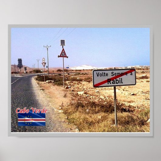 ラビル – ニシキギ語プレート- ポスター (正面)