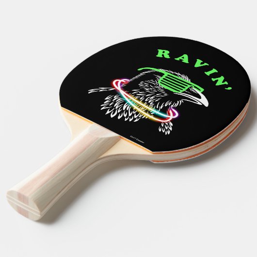 ラビン 卓球ラケット (正面アングル)