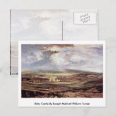 ラビーキャッスルバイジョゼフマヨードウィリアムターナー ポストカード (正面/裏面)