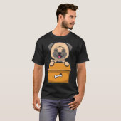 ラビーズブラックドッグ Tシャツ (正面フル)