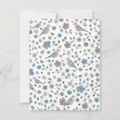 ラビードビーバレンタインズデイホリデーカード シーズンカード (裏面)