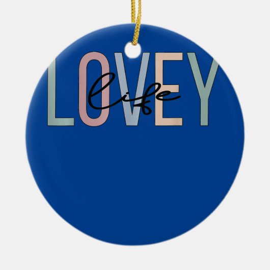 ラビーライフラヴィーグランマボホーラヴィー祖母 セラミックオーナメント (正面)