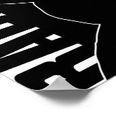 ラビ漫画ロゴポスター ポスター (角)