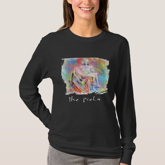 ラピエタ像 Tシャツ (正面)