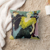 ラピエロ(ピエロ)チャウカオバイトゥールーズロートレック クッション (ブランケット)