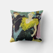 ラピエロ(ピエロ)チャウカオバイトゥールーズロートレック クッション (裏面)