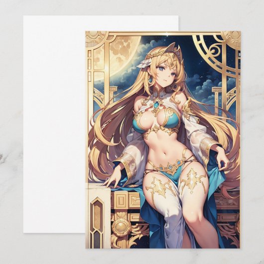 ラピスハート 招待状 (正面/裏面)