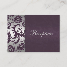 ラピスパープルとシルバーグレーダマスクのエンクロージャカード エンクロージャーカード