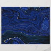 ラピスブルーアゲートスワーズスクラップブック紙 (裏面)