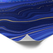 ラピスラズリのポスター ポスター (角)