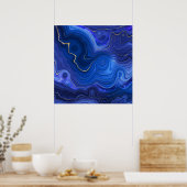 ラピスラズリのポスター ポスター (キッチン)