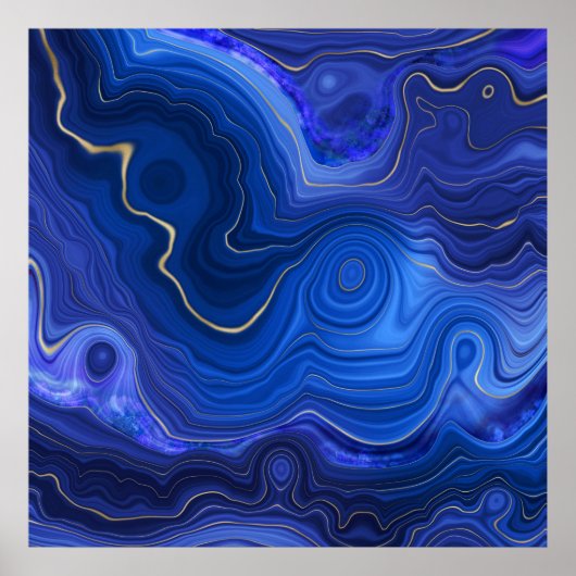 ラピスラズリのポスター ポスター (正面)