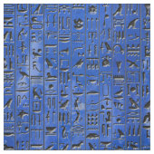 ラピスラズリの象形文字 ファブリック (見本)