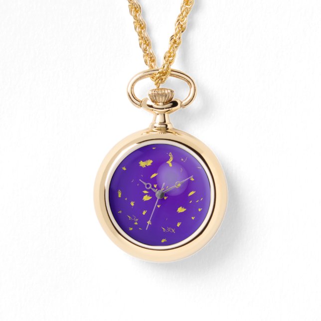 ラピスラズリフェイク宝石の大きい 腕時計 (正面)