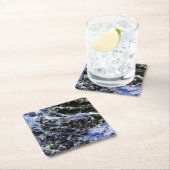 ラピスラズリ紙コースター スクエアペーパーコースター (インサイチュ)