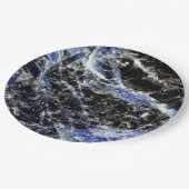 ラピスラズリ紙プレート ペーパープレート (アングル)