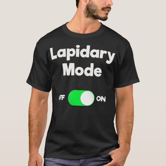 ラピダリおもしろいギフト周遊モード Tシャツ (正面)