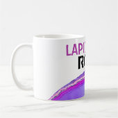 *~*ラピダリーロックストーンラピダリーアゲイト結晶 コーヒーマグカップ (左)