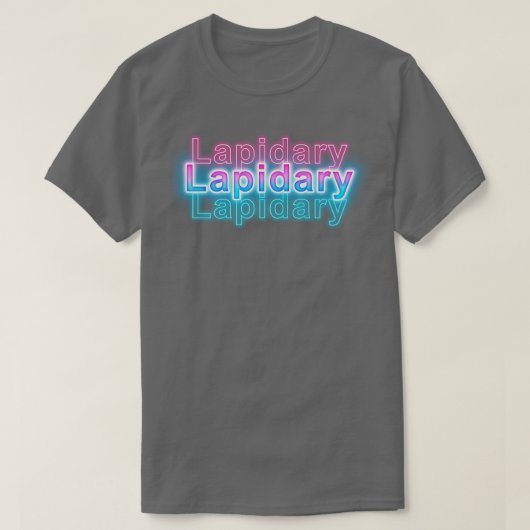 ラピダリ Tシャツ (デザイン正面)