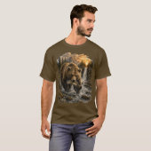 ラピッズの王様 - ビンテージグリズリーベア Tシャツ (正面フル)