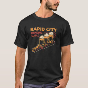 ラピッドシティ飲み分隊サウスダコタビールSd Bo Tシャツ