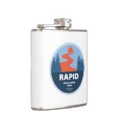 ラピッドワイルドシーニックリバーアイダホ フラスク (右)