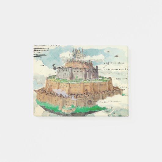 ラピュタコンセプトアート ポストイット (正面)