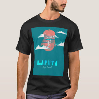 ラピュタ城in the sky tシャツ