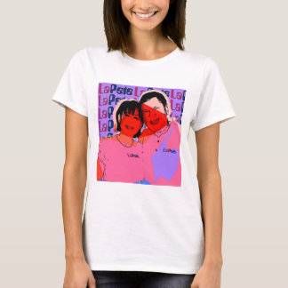 ラピートポップ・アートのシャツ Tシャツ