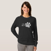 ラフが好き 犬の足の親指 1 Tシャツ (正面フル)