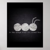 「ラフで彼女は荷車を引くあなたを愛した」ポスター ポスター (正面)