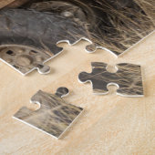 ラフとタンブルATV犬の写真 ジグソーパズル (側面)