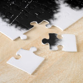 ラフとドッグ動揺してポープリント ジグソーパズル (側面)