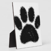 ラフとドッグ動揺してポープリント フォトプラーク (側面)