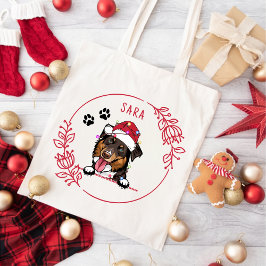 ラフなコリードッグパーソナライズされたハンドスケッチ トートバッグ