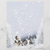 ラフなコリー&ラム、クリスマステイルズ – 文房具 (正面)