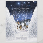 ラフなコリー&ラム、クリスマステイルズ – 文房具 (裏面)